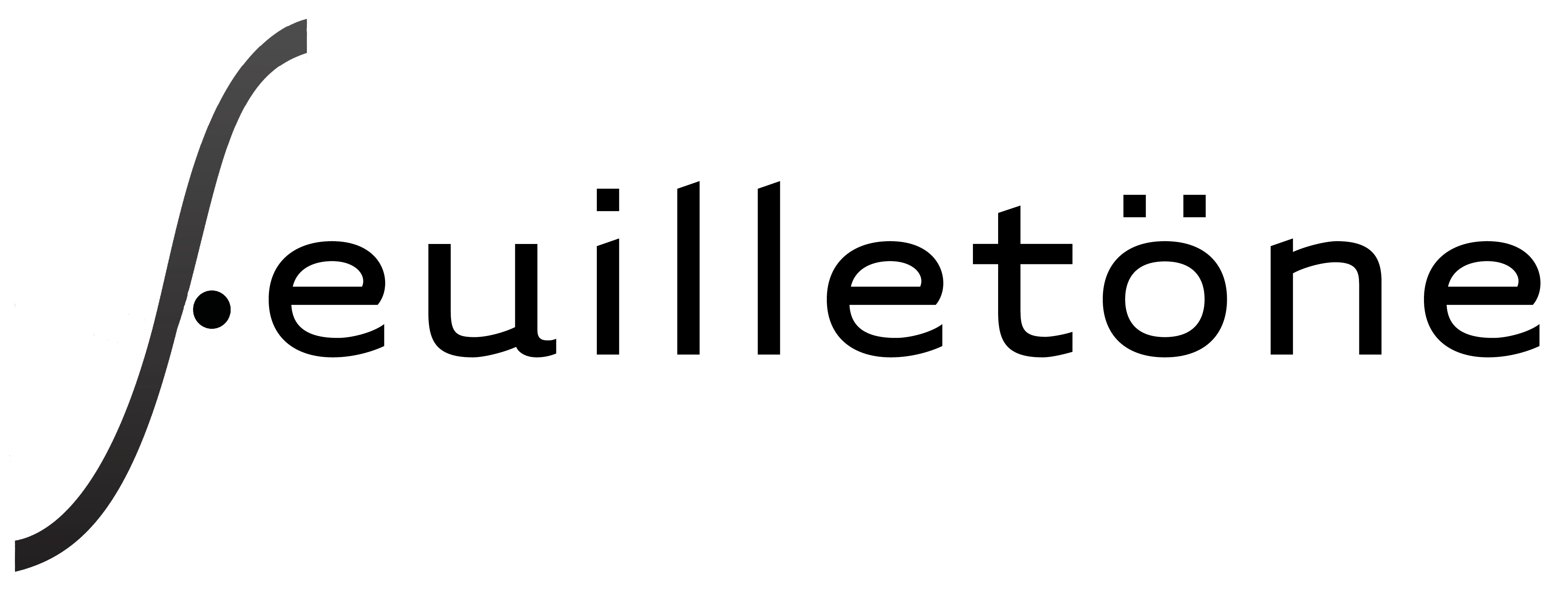 Logo for Feuilletöne